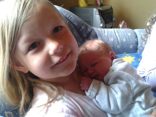 Juli mit Hollie