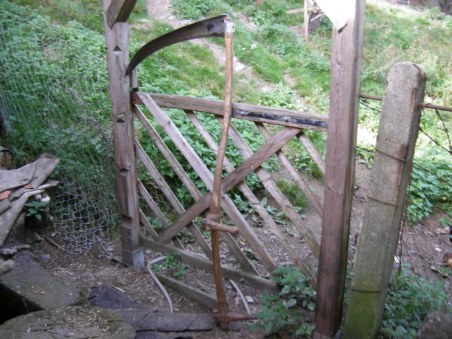 selbstgebaute sense aus eschenholz
