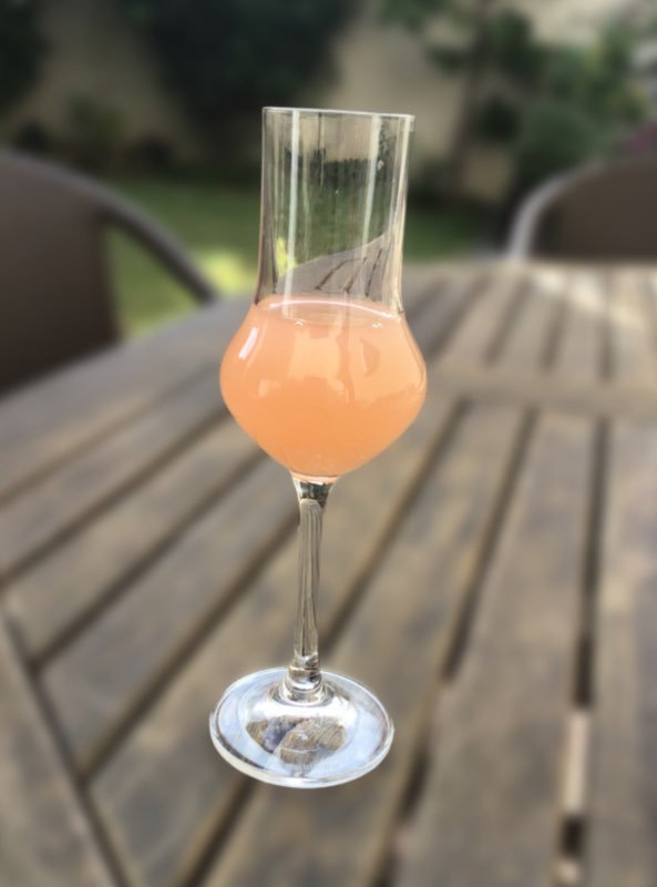 Der fertige Fruchtessig.