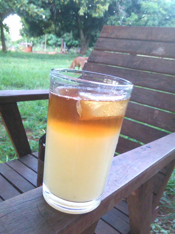 Am Abend mal so ein Pomelosaft mit Whisky ist schon was feines