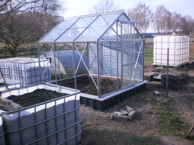 Das neue Tomatenhaus