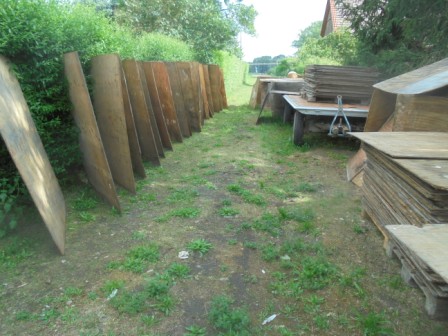 imer noch bin ich am platen troknen