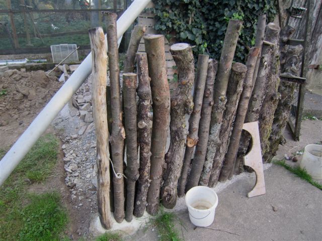 Seitlicher Sichtschutz für unseren Aussichts-Sitzplatz