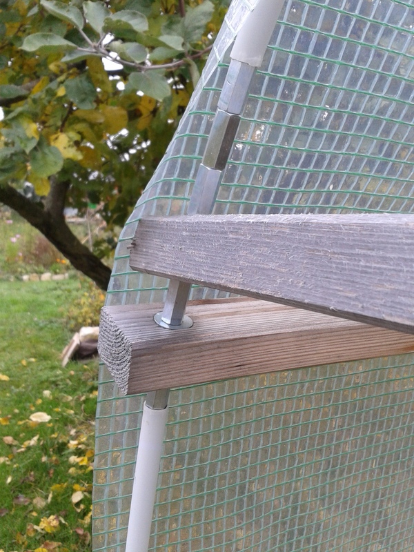 Verbindung eines Querbalken