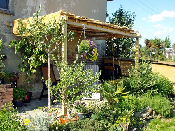 neue, verbesserte Pergola