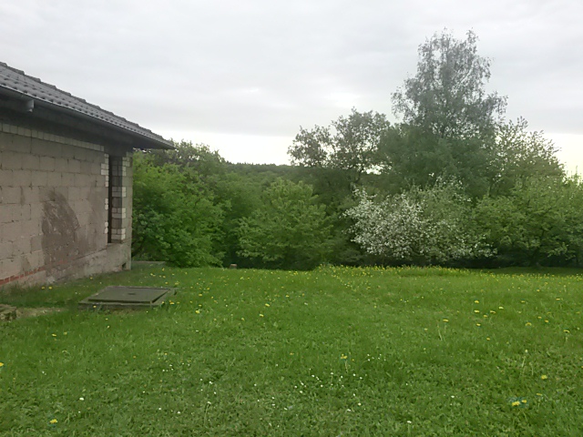 Garage und Ausblick von oben