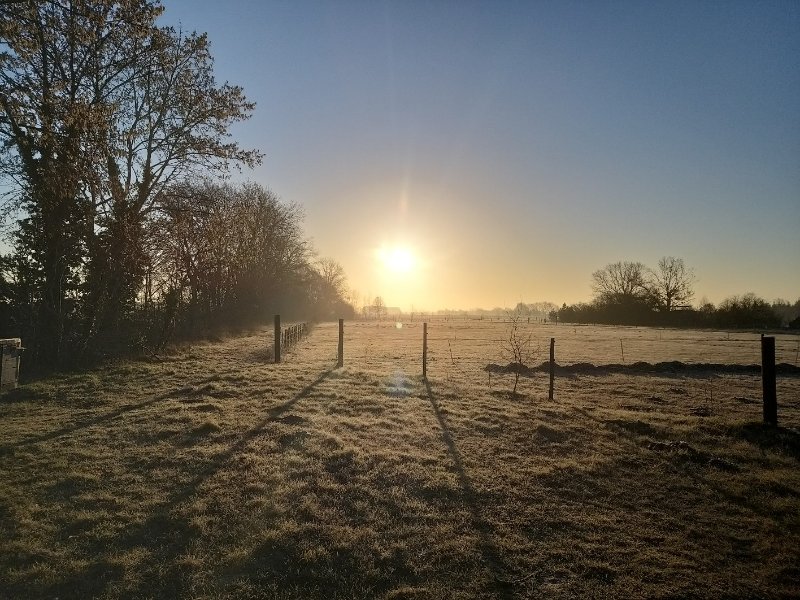 Sonnige Tage und frostige Nächte