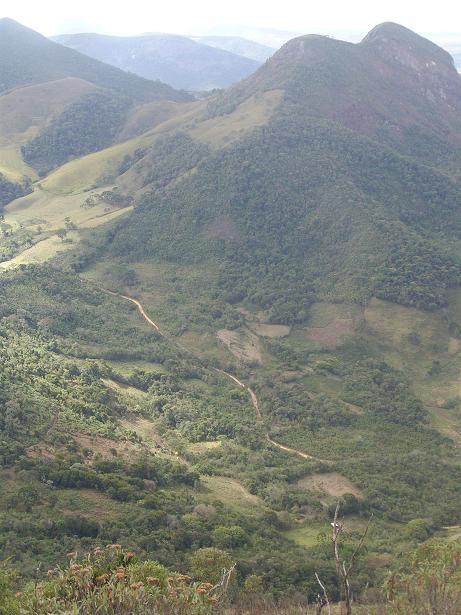 Ein Teil unseres Landes ist auf der unteren Hälfte des Bildes zu sehen