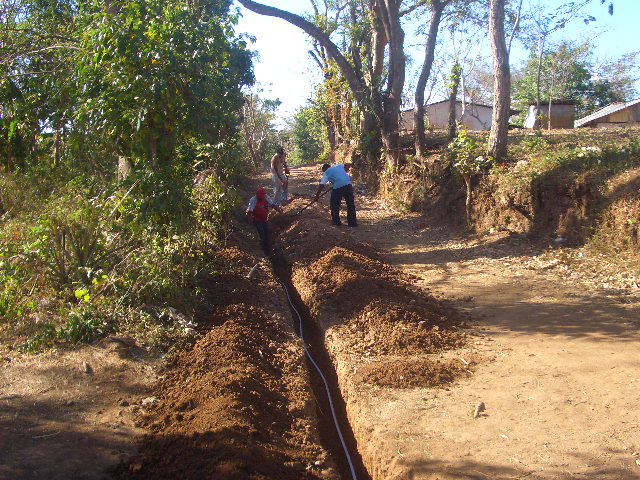 wieder beim zuschütten