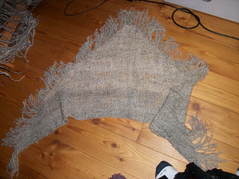 ein dreieckstuch, sieht klasse aus